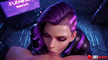 In my dream, this cosplayer takes a big black cock in her hideout [AI]