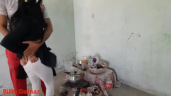 Jija sali sex in kitchen with clear Hindi audio and Hindi dirty talks