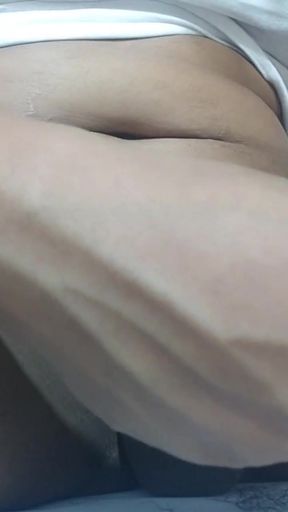 Desi sissy shaving &amp; cleaning   Clip 2