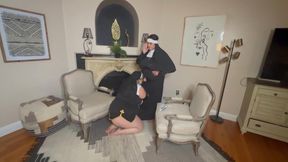 Naughty Nun Gets Punished