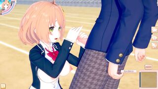 [Hentai Game Koikatsu! ]Have sex with Big tits Vtuber Honma Himawari.3DCG Erotic Anime Video.