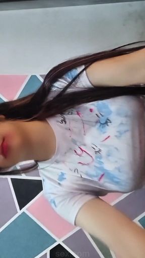 Tight Ass Screams Until Pussy Quivers Through Endless Friction