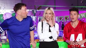 Mylfex - Douche Boys Spot and Fuck an Amazing Sport TV Milf