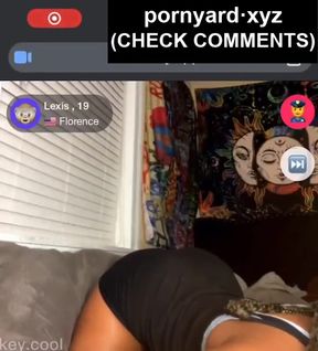 Amateur teen reacts to homemade porn