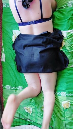 I Am a Cute Ladyboy in Mini Skirt and My White Beautiful Body