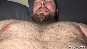 Lick Stepdaddy's NIPPLES While He Jerks Off - BOTTOM POV Roleplay - Wolfgang White Solo Masturbation