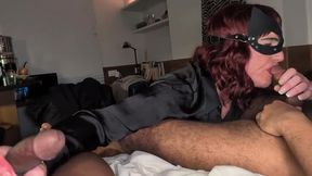 This Pretty Mature Trans Woman Loves Big Black Dicks