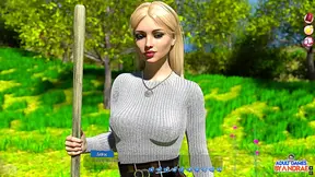 Cute Teen Gets Spotted by Busty Neighbor Leading to Hot 3D Outdoor Sex