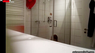 Exposing the Forbidden Stepmoms Secret Shower Seduction