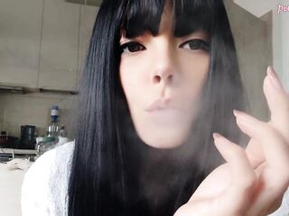 Alt Sweetheart Smokin' in bathrobe (ask me for full vid)