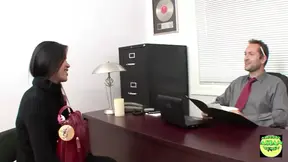 A Phenomenal Asian Participates in a Unique Hardcore Fuck with Her Colleague at Work