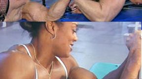 Great Muscle Girlz Arm Wrestling