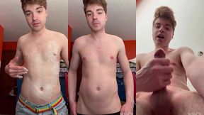 niko springs shaves his chest and shows off his hot body