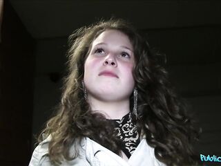 Public Agent - eighteen yrs old, fertile, her 1ST CREAMPIE, this babe's mellow for breeding