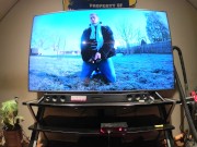Flint Wolf is better on Big Screen TV
