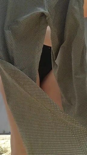 Must-see moment from &quot;Tanned slim beauty changing clothes on the beach in the locker room&quot;