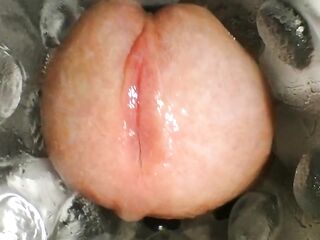 ASMR FLESLIGHT CLOSE UP BANG WITH SEE PORN AND SLOW MOTION SPUNK FLOW