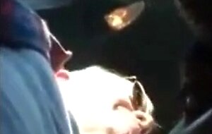 Blowjob in the Car with a Young Stud and an Older Gentleman