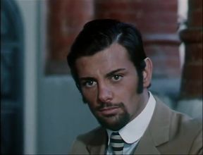 Beautiful blonde cock sucking pussy fucking in the castle