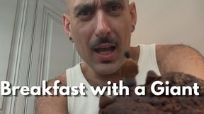 Breakfast With A Giant (Tiny POV Vore)