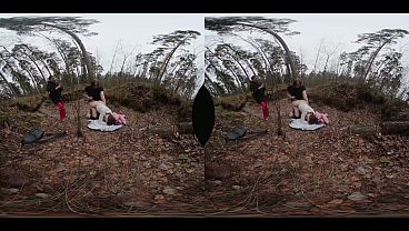 Crazy outdoors fucking