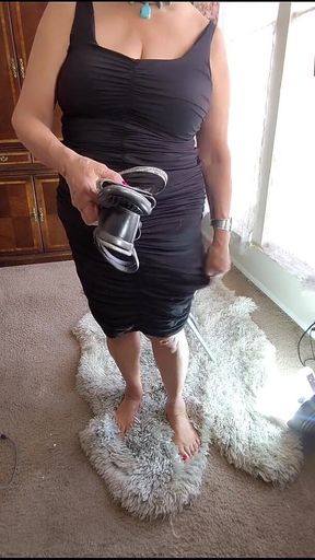 At 71 Yrs, I Was Feeling Very Naughty Taking off My Dress & Showing My Privates