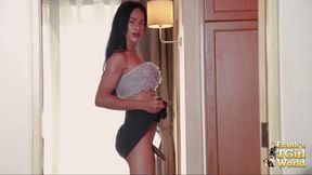 Nadia Stunning Ladyboy Takes It Solo Hard With Big Tits