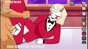 Cartoon Charlie Morningstar's steamy Hazbin Hotel scenes