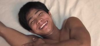 straight Asian tickled and sucked off by Pappy