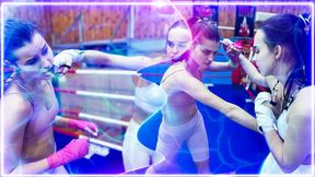 Kickboxing match Jessica vs Elvi