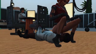 Mega Sims- Actress fucks director to land role (Sims 4)