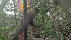 passei o dia no mato levando gozada de macho