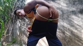 passei o dia no mato levando gozada de macho