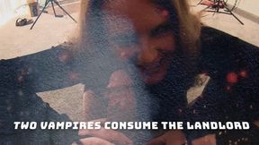 Two Vampires Drain Landlord Levi 1