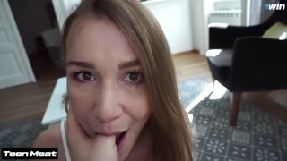 NEVER SKIP AB DAY - She Flexed So Hard It Made Him Cum - Alexis Crystal
