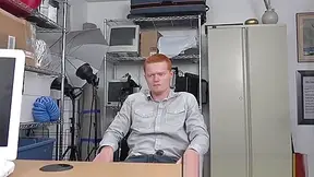 Straight Casting Ginger Barebacked Doggystyle