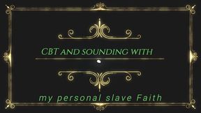 CBT and sounding