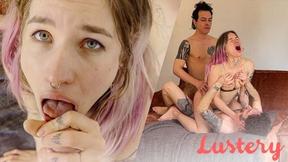 ”Hipster Threesome Delight on Lustery”
