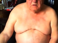 grandpa stroke on webcam