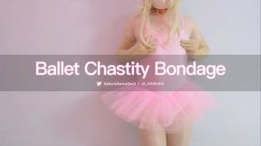 KMM-87 - Ballet Crossdresser Chastity Bondage