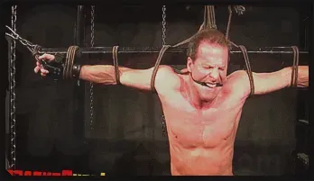 Derek Pain's Bound and Tugged Gay Porn