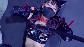 Japanese Pet Girl Trains Her Dog
