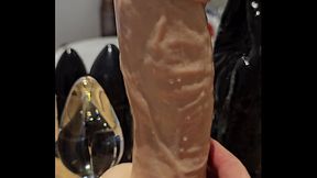 Large Sextoy Anal Fuck