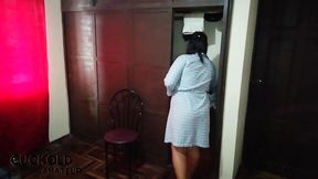 espio ala hermana de mi mujer y veo que se comienza a mastubar me pilla y me la follo como toda una verdadera puta mejor que a mi esposa es mejor haciendo el sexo oral es garganta profunda