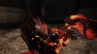 skyrim Female monster Flame Atronach porn