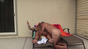 jason collins fucking his stepdad outside and cigar smoking!