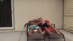 jason collins fucking his stepdad outside and cigar smoking!