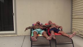 jason collins fucking his stepdad outside and cigar smoking!