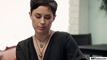 Lesbian seduced a petite black into an affair