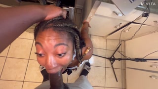 “STOP ! W T Fuck!!! I said Pull it Out!!! why did you Cum in me I’m your maid not your cum bucket